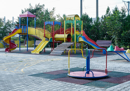 playground for children in Peris commune, Ilfov county, Romania