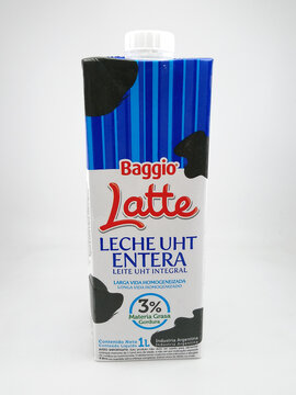 Baggio latte uht fresh milk in Manila, Philippines
