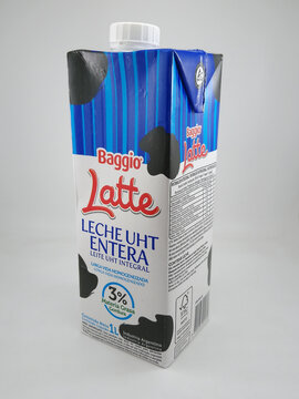 Baggio latte uht fresh milk in Manila, Philippines