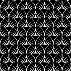 Fototapeta na wymiar Vector geometric seamless pattern.Modern geometric background with curly dots tiles.