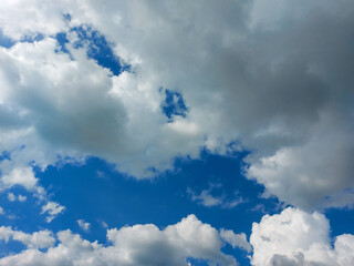 blue sky with clouds