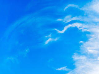 blue sky with clouds