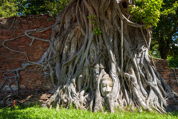 Ayutthaya Historical Park near Bangkok, Thailand