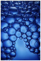 abstract background with bubbles