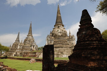 Fototapeta premium Ayutthaya Historical Park near Bangkok, Thailand