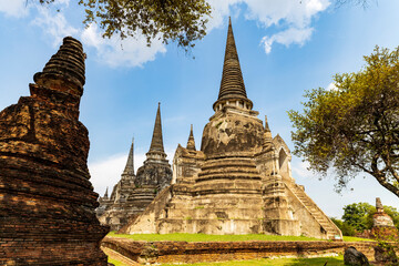 Fototapeta premium Ayutthaya Historical Park near Bangkok, Thailand