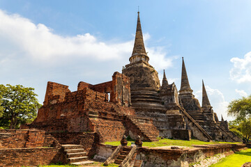 Fototapeta premium Ayutthaya Historical Park near Bangkok, Thailand