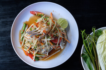 Northern Thai food with a  twist And famous in Thailand