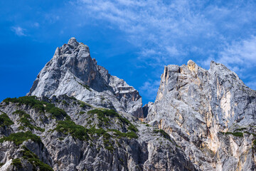 Blick auf die Mühlsturzhörner im Berchtesgadener Land