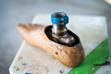 broken foot prosthesis