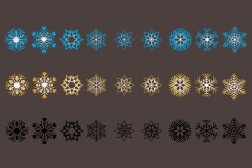 
Snowflakes Svg |Svg Cut Files 