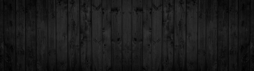old black grey rustic dark wooden texture - wood / timber background panorama long banner