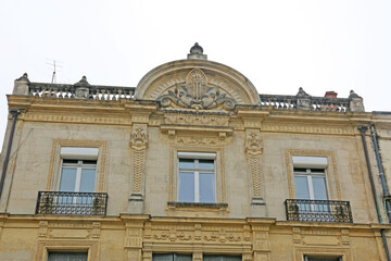 Fototapeta na wymiar Old building in Orange, France 