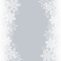 雪の結晶の背景