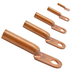Copper electric terminals