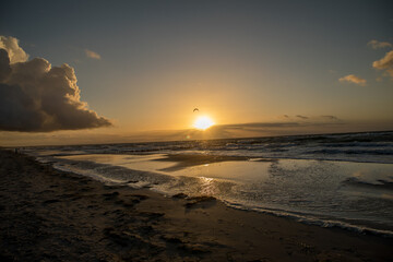 Sonnenuntergang am Meer
