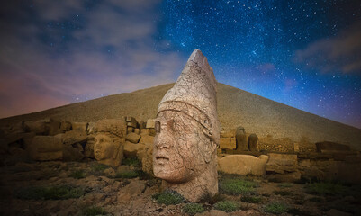 Mount Nemrut, Turkey Located in the city of Adiyaman is a mountain 2,150 meters high. It is located...