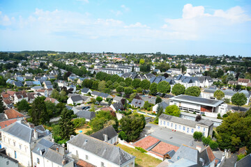 Obraz premium Loches - Val de Loire - France