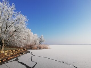 Senftenberger See, winterliches Brandenburg