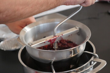 Schlehenmarmelade kochen 