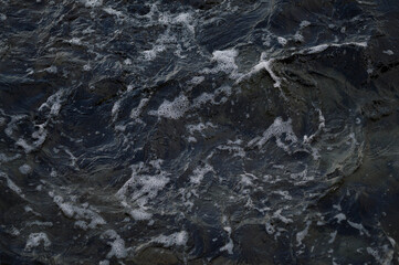 Close up water, sea water, small waves