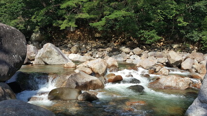 한국의  계곡 -  휴식이 있는 여름  휴가