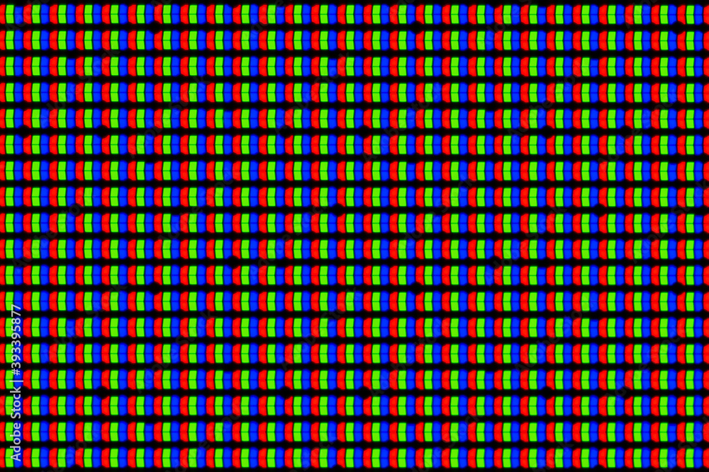 Poster close-up of a high resolution computer display. ips panel. tft-lcd.