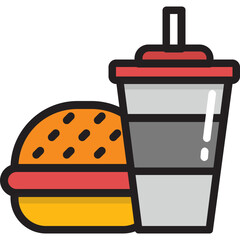 
Fast Food Vector Icon
