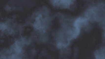 dark blue abstract acrylic background with brush strokes and splashes	