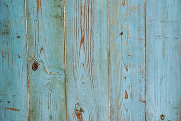 Vintage wooden blue background, old, planks, texture