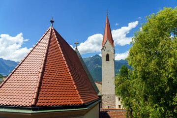 Fototapeta premium Historic church in Merano, Italy