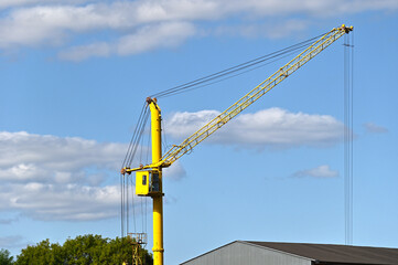 Construction tower crane