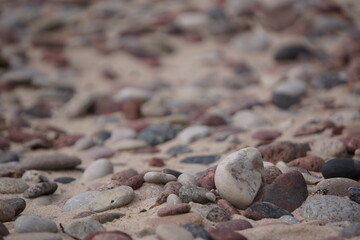 pebbles on the beach