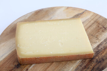 swiss gruyere cow cheese as delicacy gourmet food