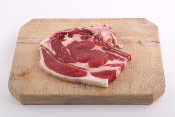 rib eye meat as main course food