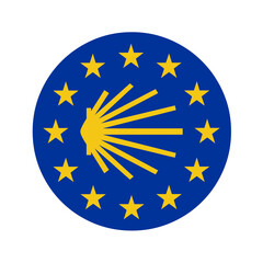 Way of Saint James symbol icon