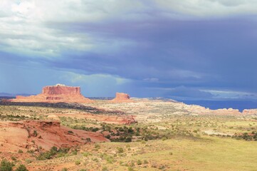 Navajo Rocks, Moab, Utah, USA, September 2014