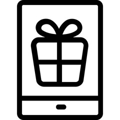 
Computer display shop. Concept of online shopping line vector icon
