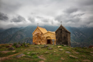 Fototapeta na wymiar Horomayri Church near Alawerdi. Armenia