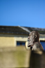 Belgique belge roi Leopold II statue Congo 