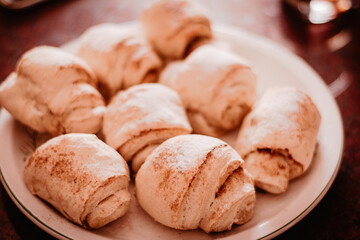 Dough Bread on a Plate 2