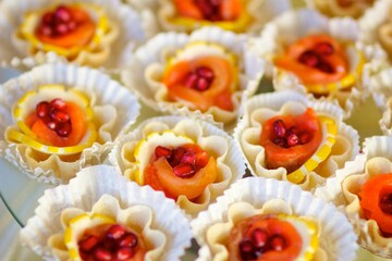 Appetizer canapés