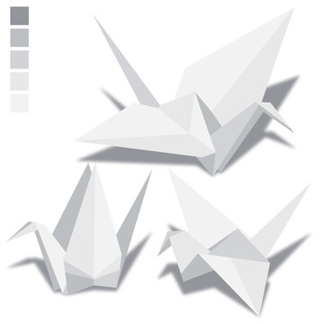 paper origami crane