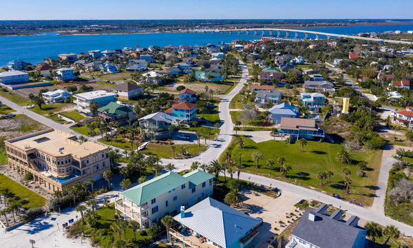 Porpoise Point in Vilano Beach, Florida, north of St. Augustine in 2019.