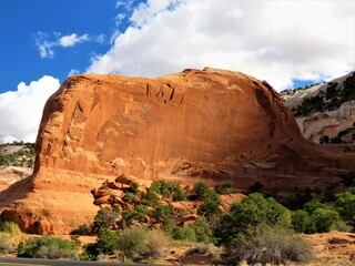 REDDISH SANDSTONE IN MOAB