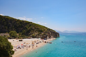 Gjipe Beach - one of the best beach in Albania