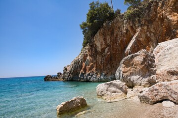 Gjipe Beach - one of the best beach in Albania