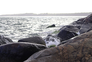 rocks on the beach