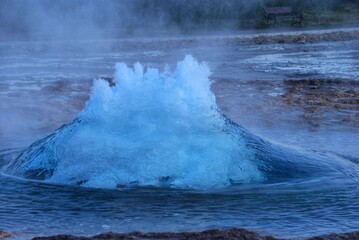 Strokkur Geysir , Iceland 