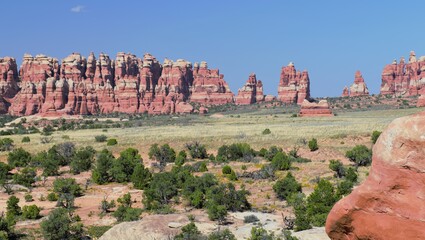 Chesler Park, Needles District, Canyonlands National Park, Utah, USA, September 2014